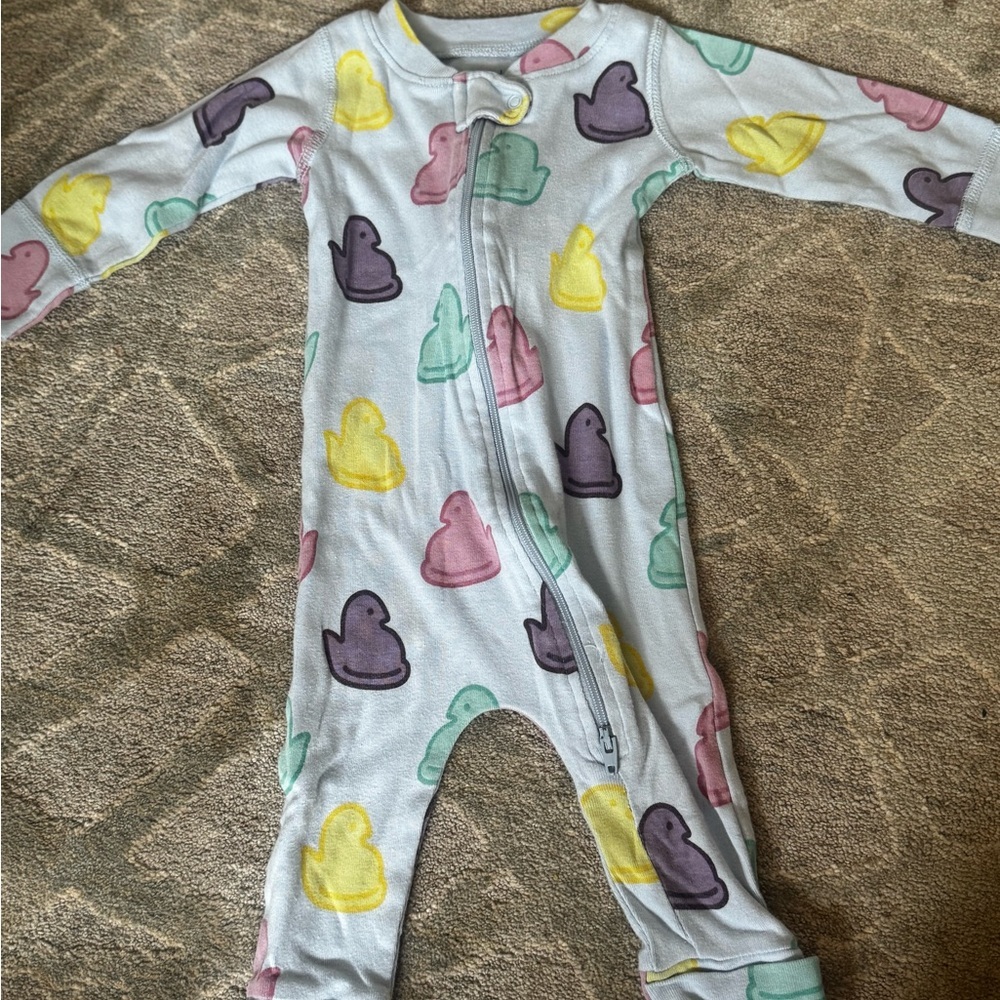 Monica + Andy Colorful Peep Footie